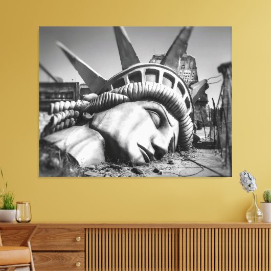 Apocalyptic World Vision Canvas Art Afdruk (Insitu (Woonkamer))
