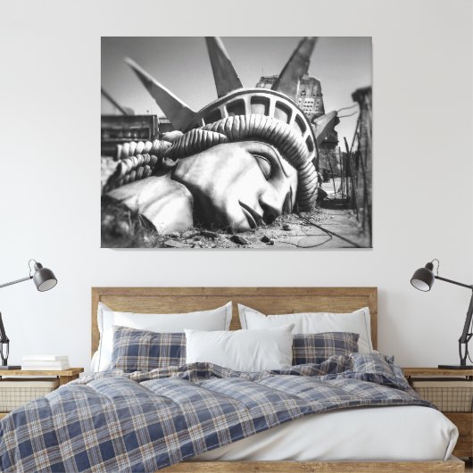 Apocalyptic World Vision Canvas Art Afdruk (Insitu (Slaapkamer))