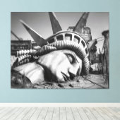 Apocalyptic World Vision Canvas Art Afdruk (Insitu (Houten vloer))