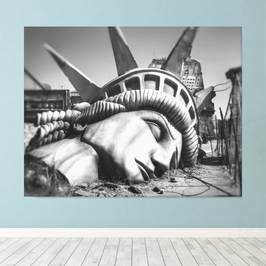 Apocalyptic World Vision Canvas Art Afdruk (Insitu (Houten vloer))