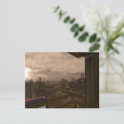 Apocalyptisch briefkaart (Staand voorkant)