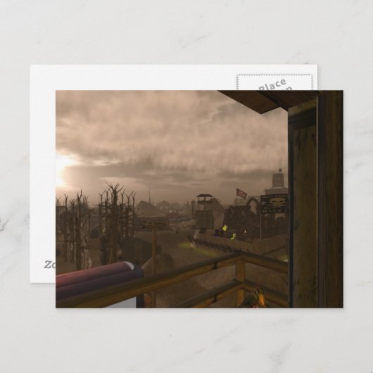 Apocalyptisch briefkaart (Voorkant / Achterkant)