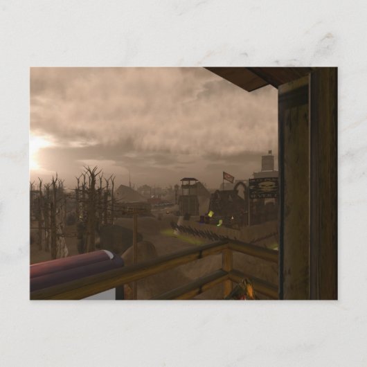 Apocalyptisch briefkaart (Voorkant)