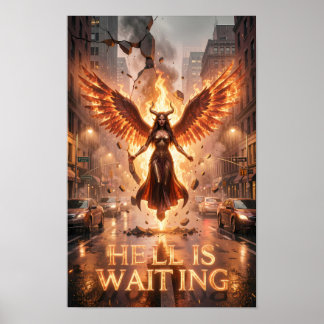 Apocalyptische Feniks van de Straten Poster