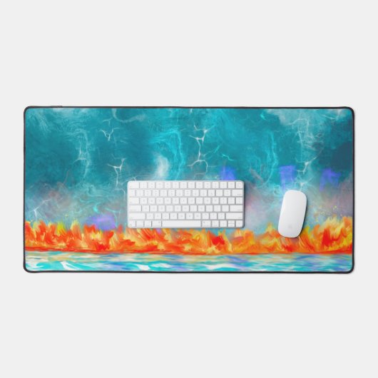 Apocalyptische impressies Desk Mat (Keyboard & Muis)