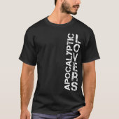 Apocalyptische Lovers - (M) Verticale DBL zijkant T-shirt (Voorkant)