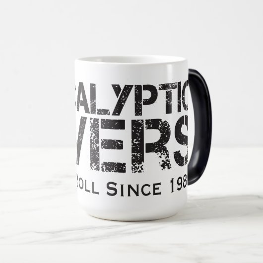 Apocalyptische Lovers #Since1989 Koffee Mok (Voorkant rechts)