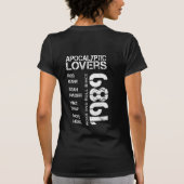 Apocalyptische Lovers - (W) Verticale DBL-zijkant  T-shirt (Achterkant)