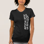 Apocalyptische Lovers - (W) Verticale DBL-zijkant  T-shirt (Voorkant)