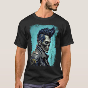 Apocalyptische Rock'n'Roll Zombie T-shirt