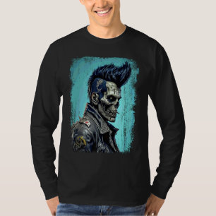 Apocalyptische Rock'n'Roll Zombie T-shirt
