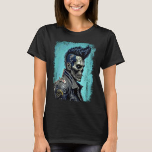 Apocalyptische Rock'n'Roll Zombie T-shirt