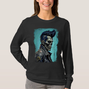 Apocalyptische Rock'n'Roll Zombie T-shirt