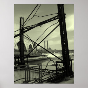 Apocalyptische scène poster