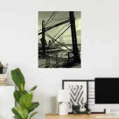 Apocalyptische scène poster (Thuiskantoor)