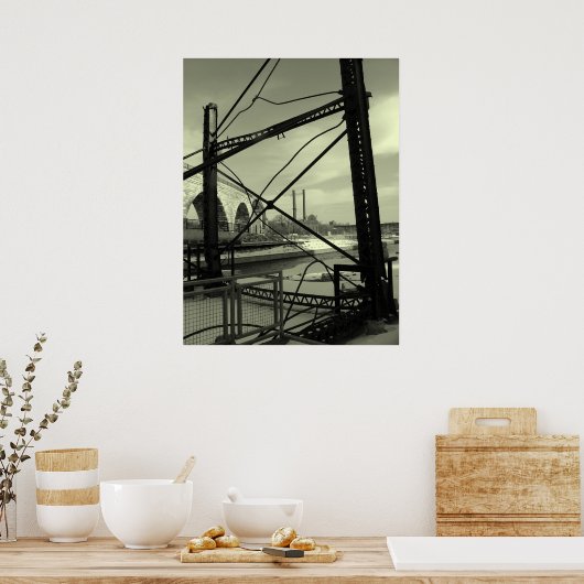 Apocalyptische scène poster (Keuken)