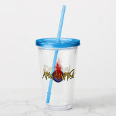 Apocalyptische Titel Acryl Drinkbeker (Achterkant)