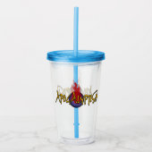 Apocalyptische Titel Acryl Drinkbeker (Voorkant)