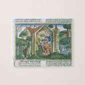 Apocrypha: Tobit is verblind door mousserende drup Legpuzzel (Horizontaal)