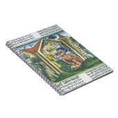 Apocrypha: Tobit is verblind door mousserende drup Notitieboek (Rechterzijde)