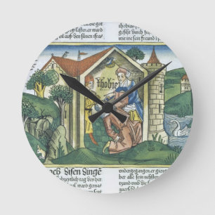 Apocrypha: Tobit is verblind door mousserende drup Ronde Klok