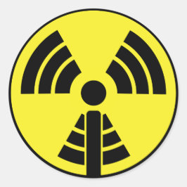 Apodcastalypse sticker! ronde sticker