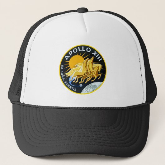 Apollo13 Crew Patch Trucker Pet (Voorkant)