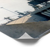 Apollo 10 over de lanceringspad poster (Hoek)