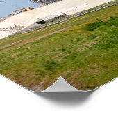 Apollo 10 over de lanceringspad poster (Hoek)