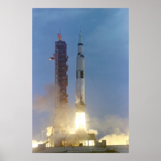 Apollo 10 Start Poster (Voorkant)