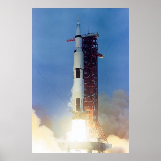 Apollo 10 Start Poster (Voorkant)