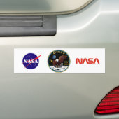 Apollo 11: 40e Jubileum Logo Bumpersticker (Op auto)