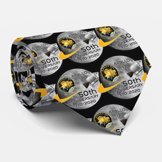 Apollo 11 - 50th Anniversary Stropdas (Opgerold)