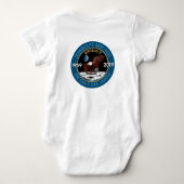 Apollo 11 50th Jubileum Mission Patch Insignia Romper (Achterkant)