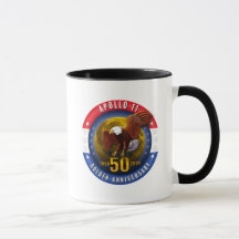 Apollo 11 50th Jubileum Patriotic Moon Eagle -