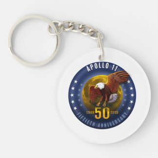 Apollo 11 50th Jubileum Starfield Moon Eagle - Sleutelhanger