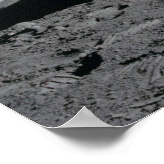 Apollo 11 Astronaut & Lunar Module "Eagle" Poster (Hoek)