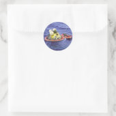 Apollo 11 Astronauts komen thuis Ronde Sticker (Tas)