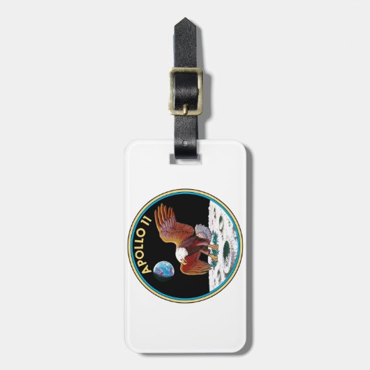 Apollo 11 bagagelabel (Voorkant verticaal)