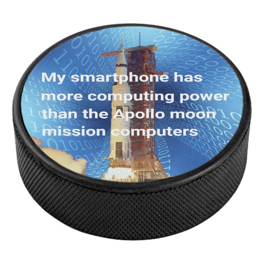 Apollo 11 computerkracht hockey puck (3/4)