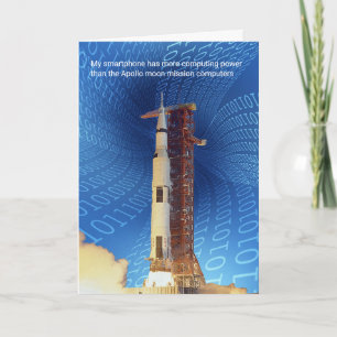 Apollo 11 computerkracht kaart