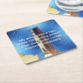 Apollo 11 computerkracht kartonnen onderzetters (Schuin)