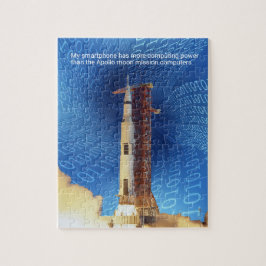 Apollo 11 computerkracht legpuzzel