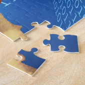 Apollo 11 computerkracht legpuzzel (Zijkant)