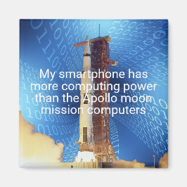 Apollo 11 computerkracht magneet