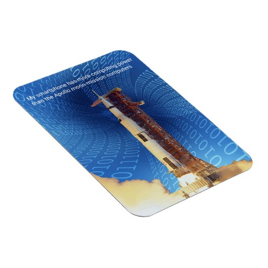 Apollo 11 computerkracht magneet (Rechterzijde)