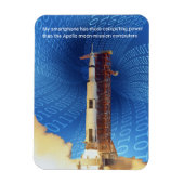 Apollo 11 computerkracht magneet (Verticaal)
