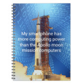 Apollo 11 computerkracht notitieboek (Voorkant)