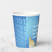 Apollo 11 computerkracht papieren bekers (Rechts)