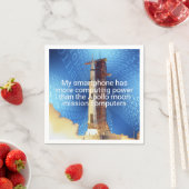 Apollo 11 computerkracht servet (Insitu)